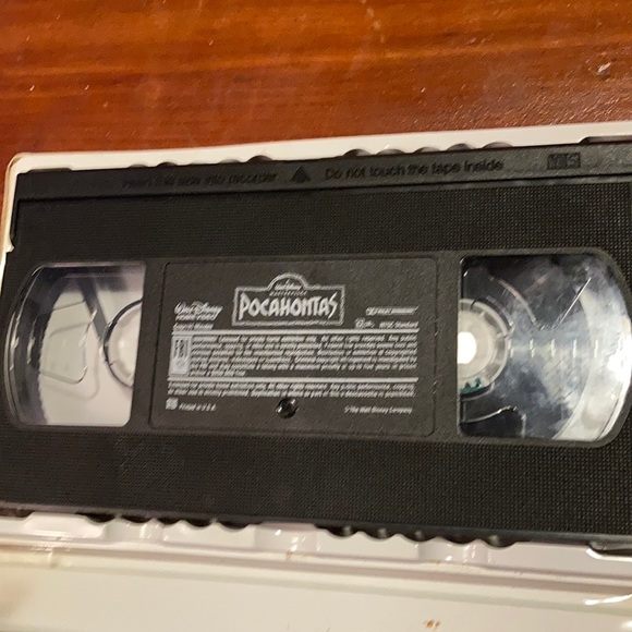 Walt Disney Masterpiece Pocahontas VHS Tape RARE - Picture 5 of 5